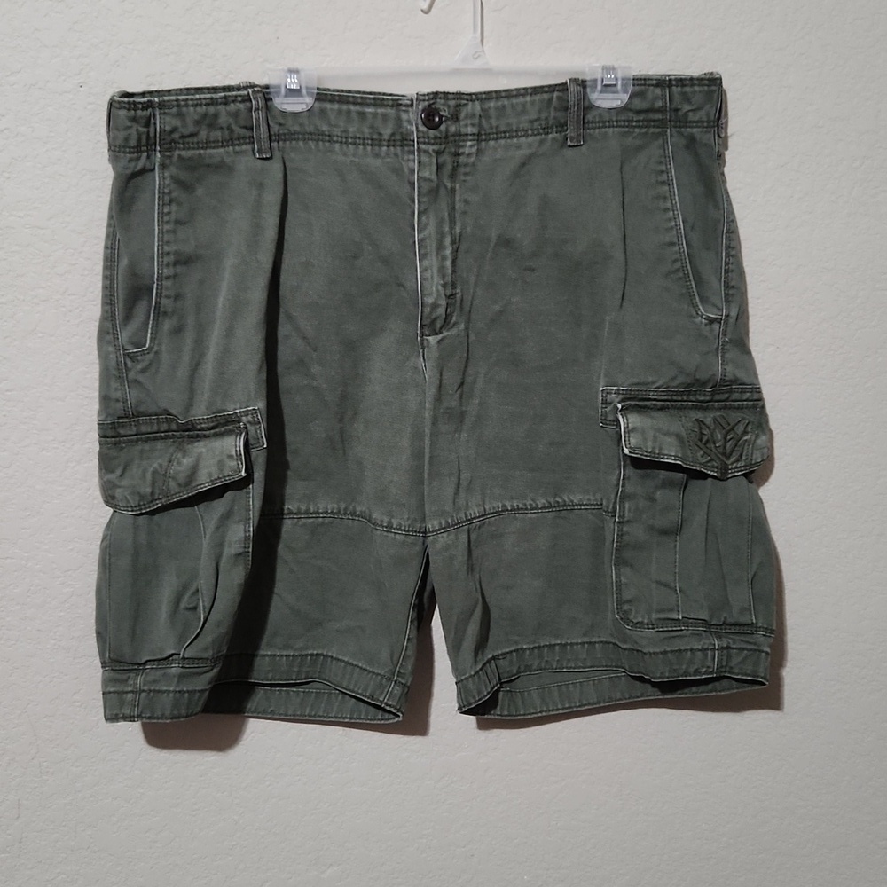 Timberland Shorts Mens Cargo Size 40 Faded Army Green